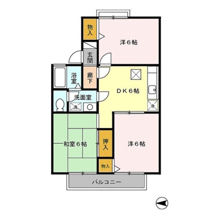 ガーデンハイムの物件間取画像